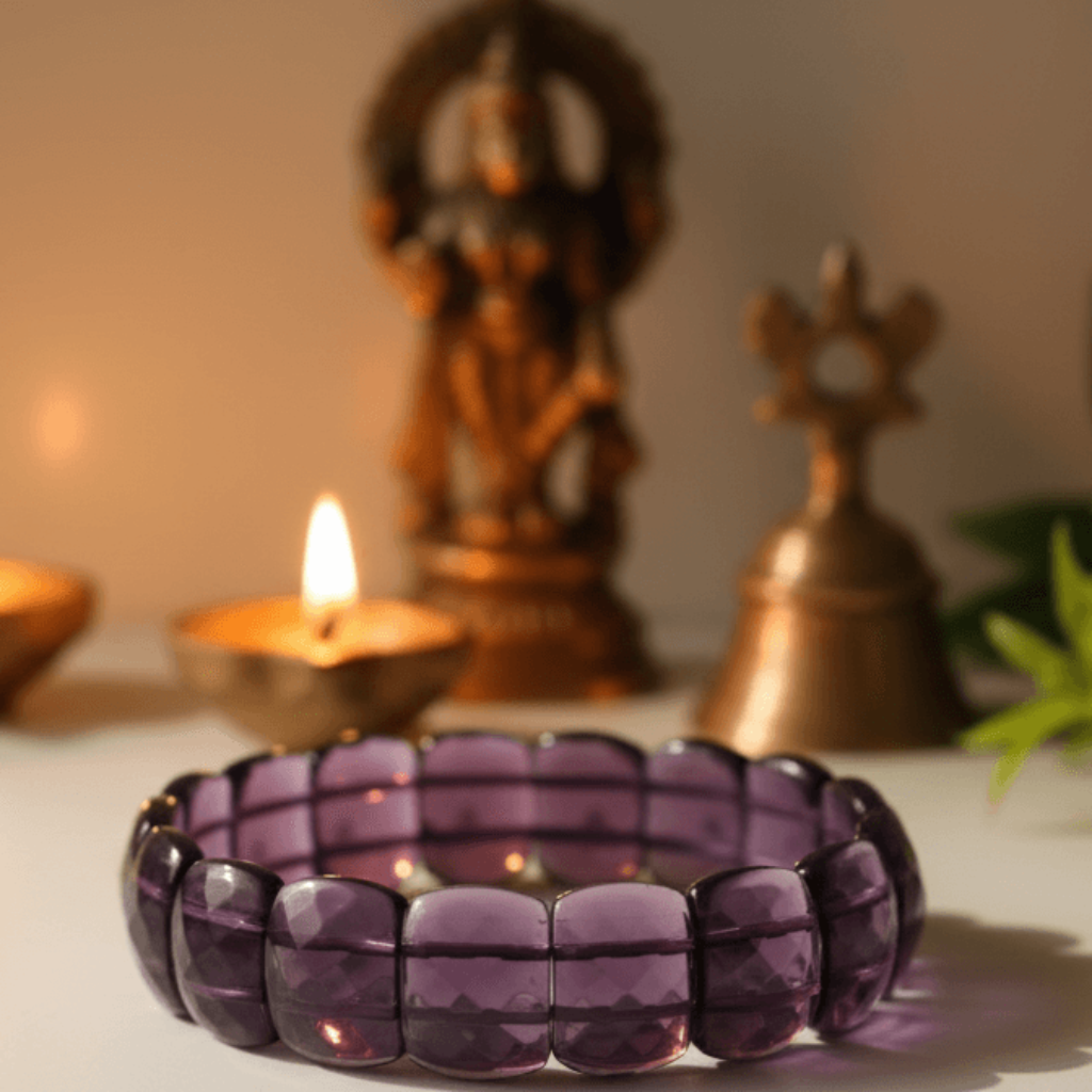 Amethyst Unisex Bracelet