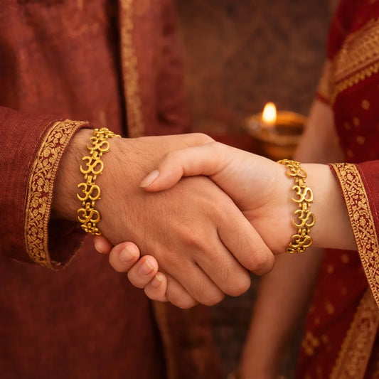 Divine Om Chain Bracelet (Unisex)