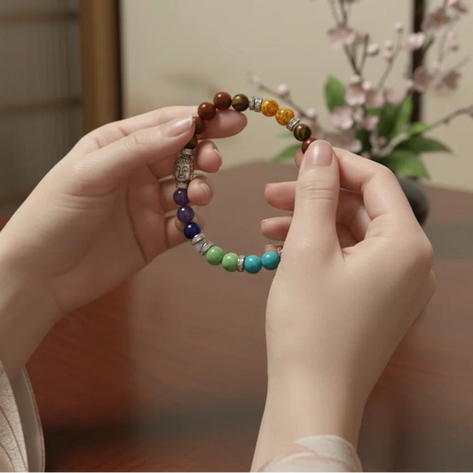 Seven Chakra Healing Bracelet