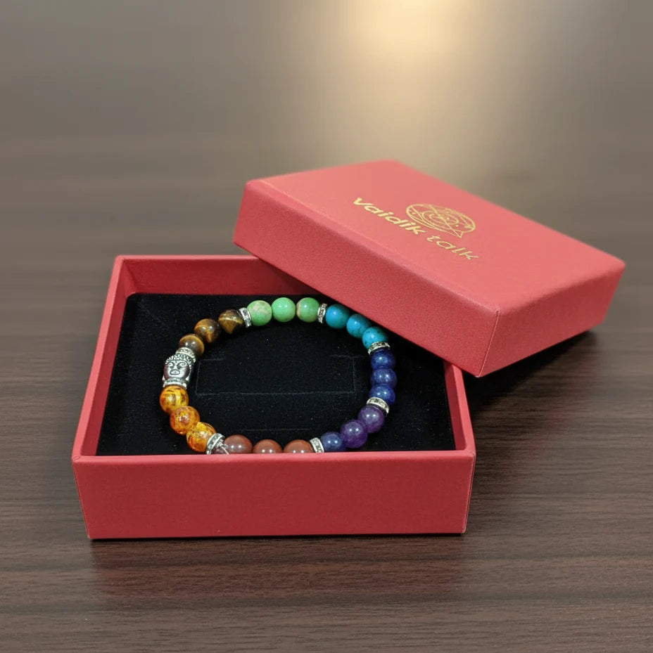 Seven Chakra Healing Bracelet