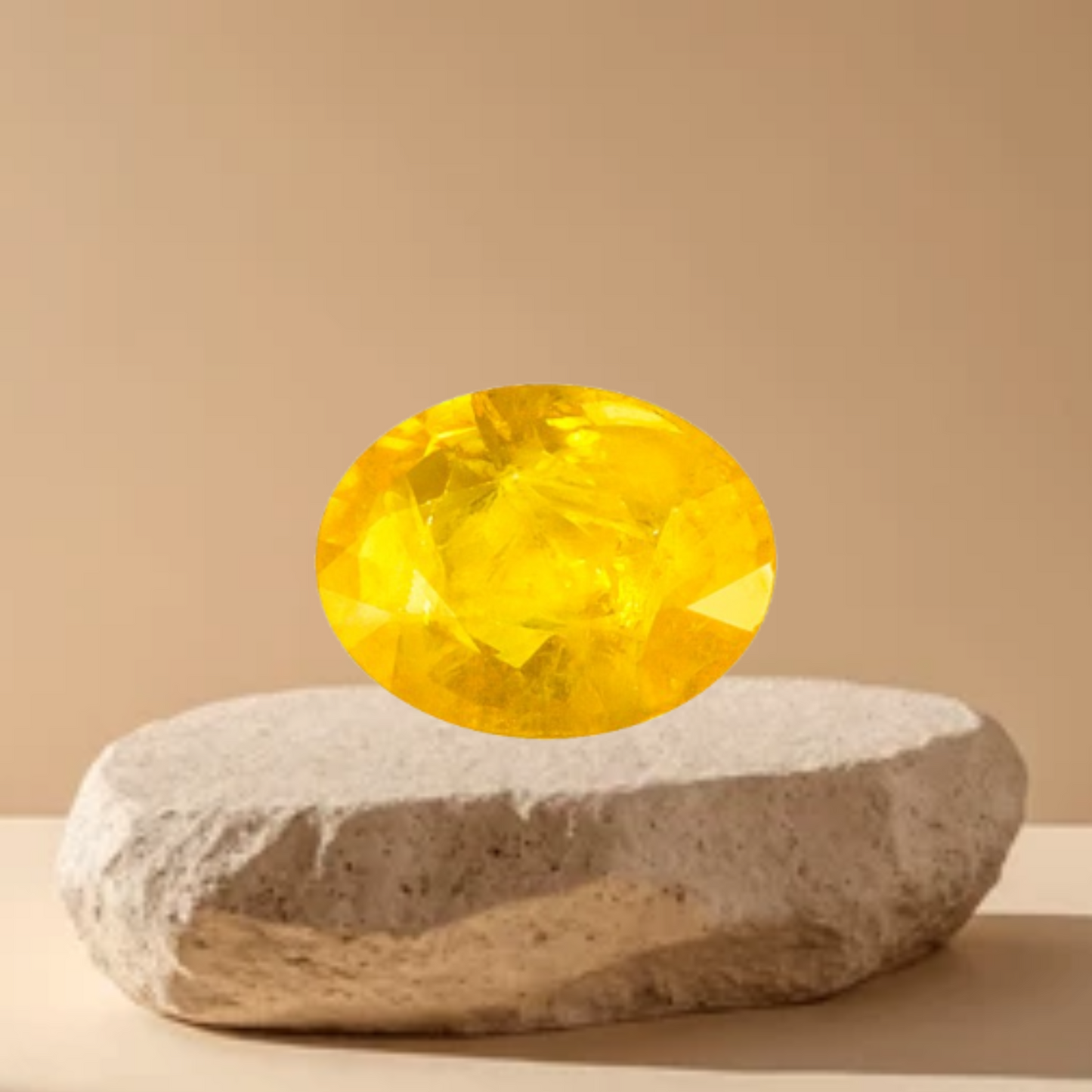 6 Ratti Yellow Sapphire (Pukhraj)