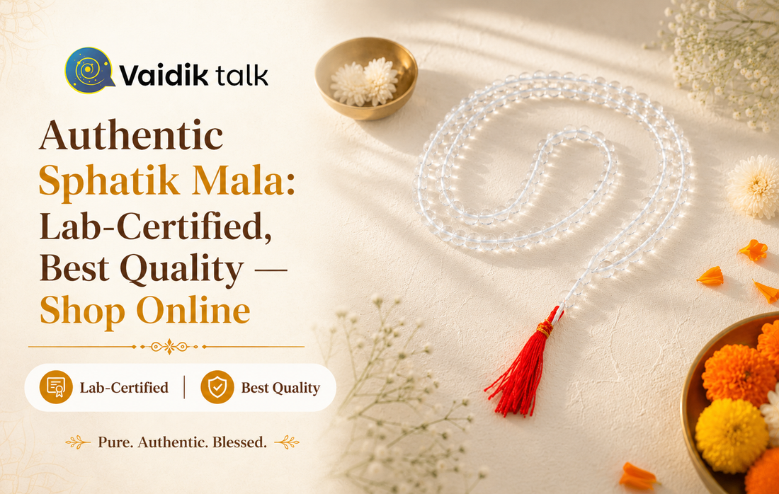 Authentic Sphatik Mala: Lab-Certified, Best Quality — Shop Online