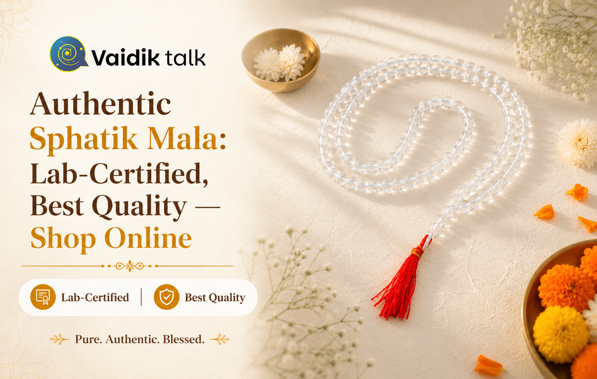 Authentic Sphatik Mala: Lab-Certified, Best Quality — Shop Online