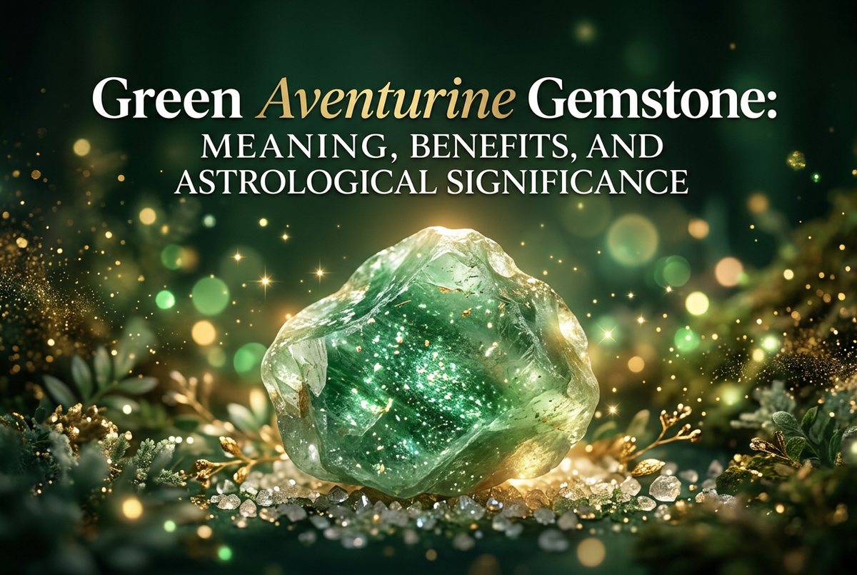 Green Aventurine Gemstone: Meaning, Benefits, and Astrological Significance
