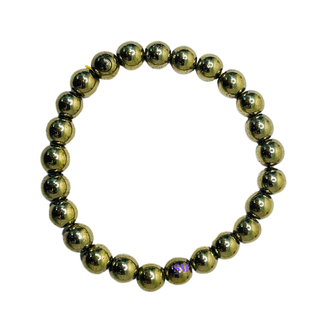 Raw Pyrite Bracelet