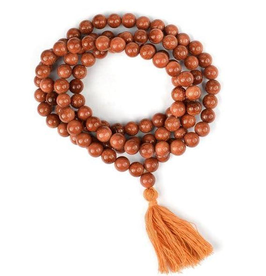 Sunstone Mala (6mm)