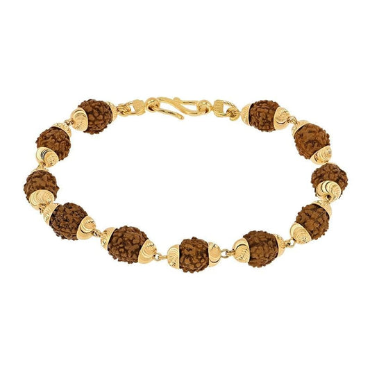 Women’s Rudraksha Steel Bracelet