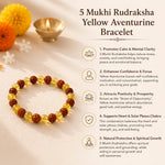 5MukhiRudrakshaYellowAventurineBracelet4