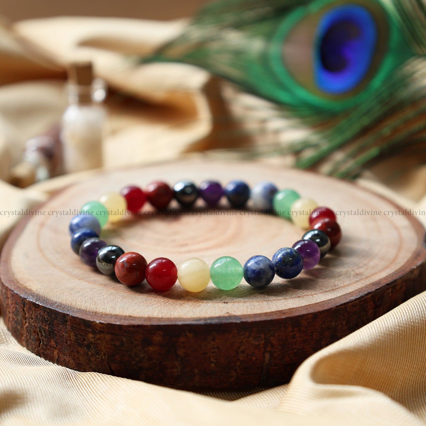 Seven Chakra Healing Bracelet