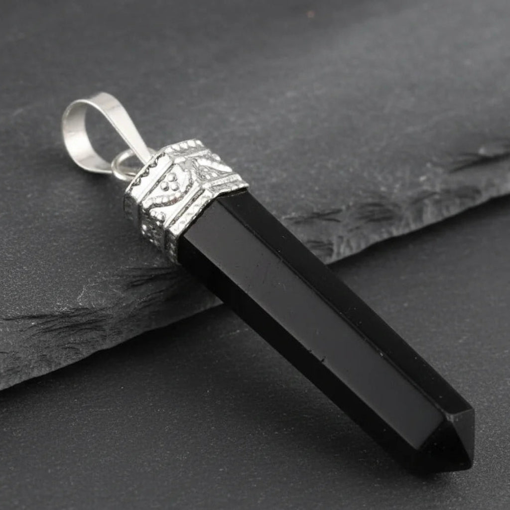 Black Tourmaline Energy Pendant