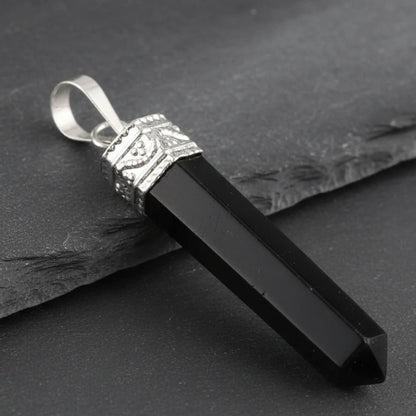 Black Tourmaline Energy Pendant