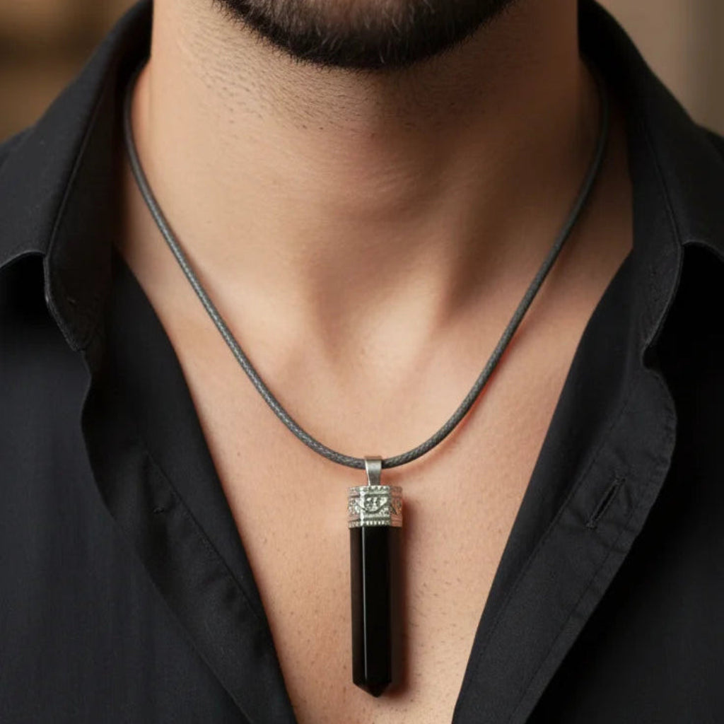 Black Tourmaline Energy Pendant 2