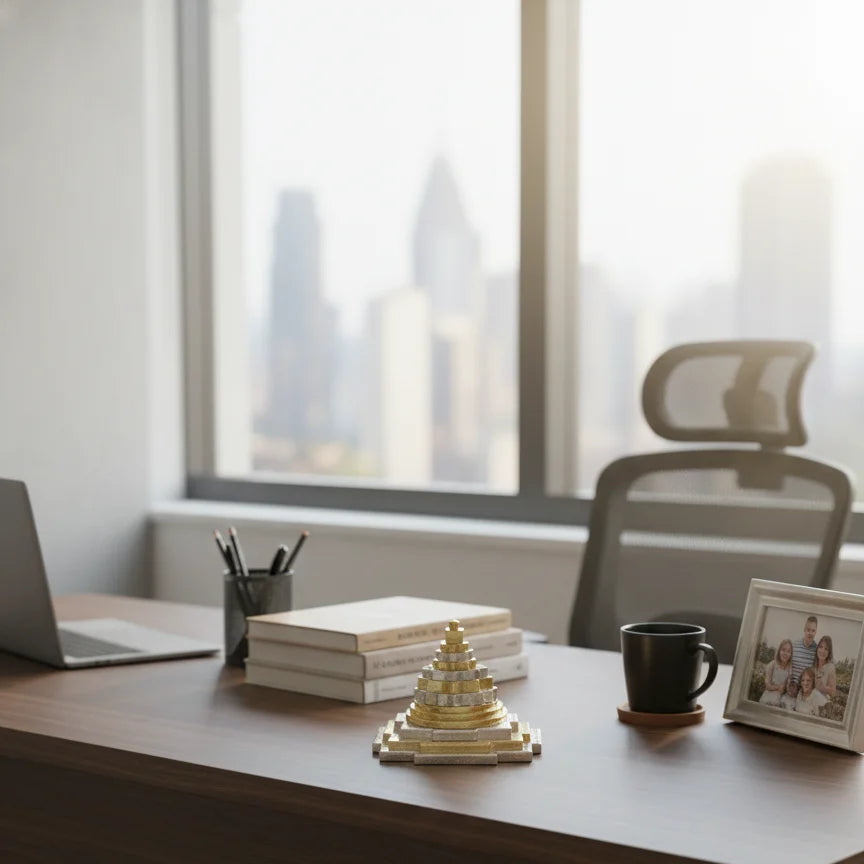 Brass Meru Shree Yantra