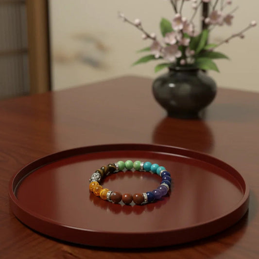 Seven Chakra Healing Bracelet