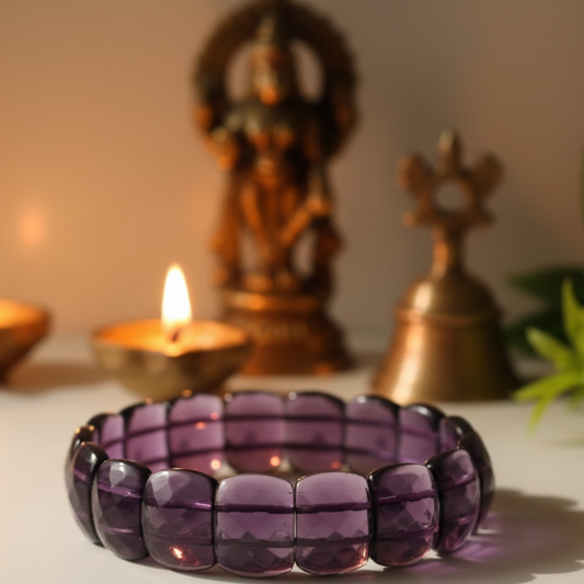 Amethyst Unisex Bracelet