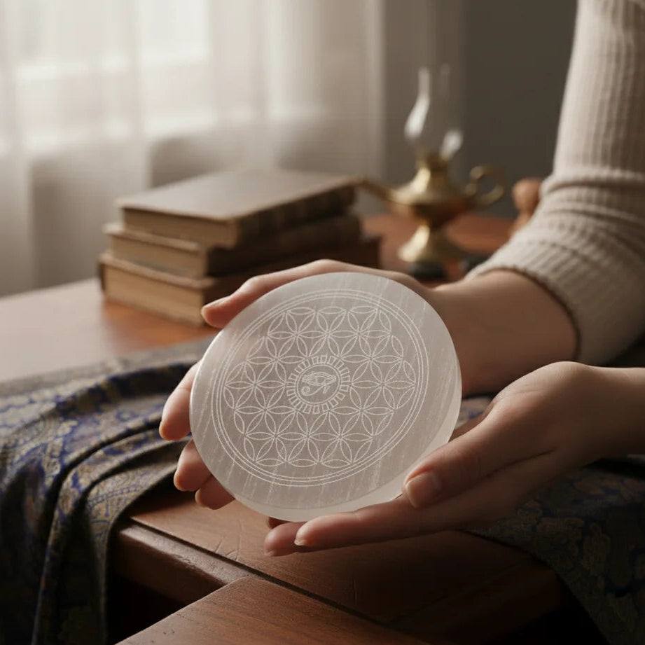 Selenite Plate