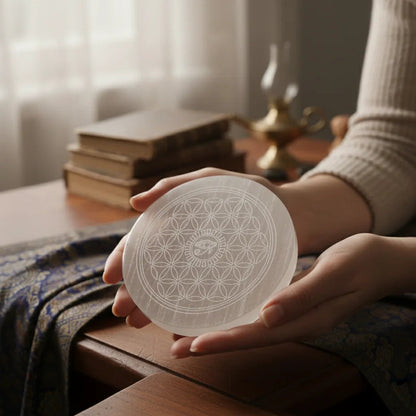 Selenite Plate