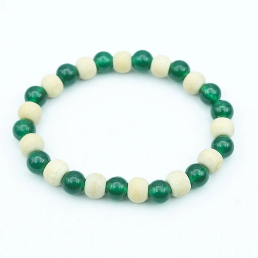 Green Aventurine Tulsi Healing Bracelet