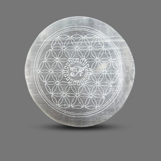 Selenite Plate