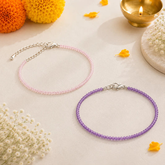 LoveandPeaceCrystalAnklet