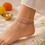 LoveandPeaceCrystalAnklet1
