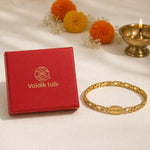 Om Namah Shivay Gold-Plated Bracelet 4