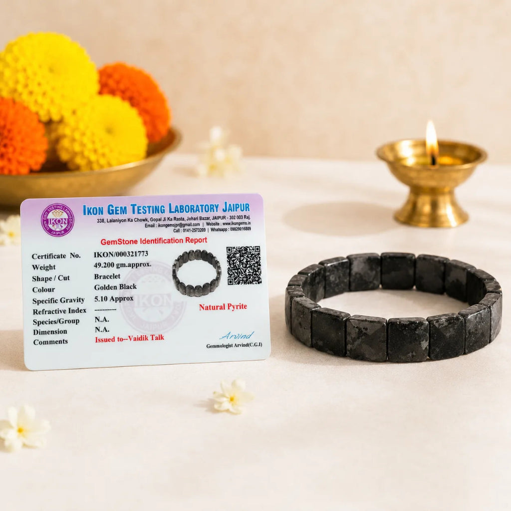 RawPyriteUnisexBracelet
