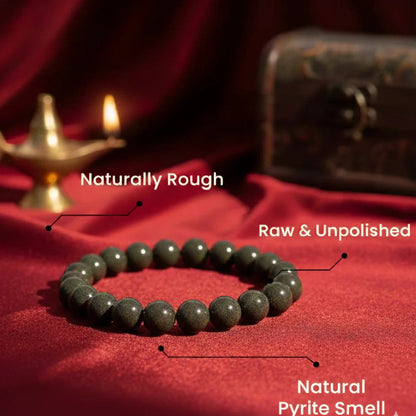 Raw Pyrite Bracelet 1