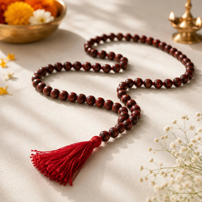 RedSandalwoodMala