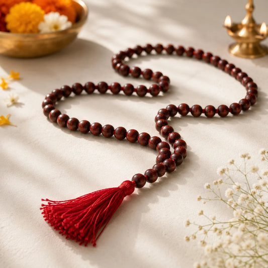 RedSandalwoodMala