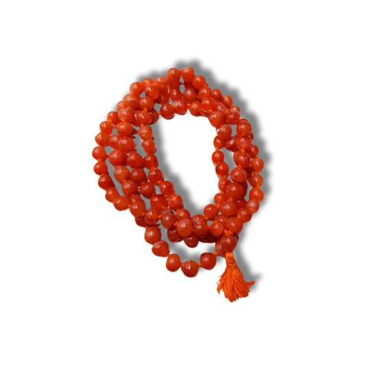 Red Hakik Mala Red Agate Mala 8Mm