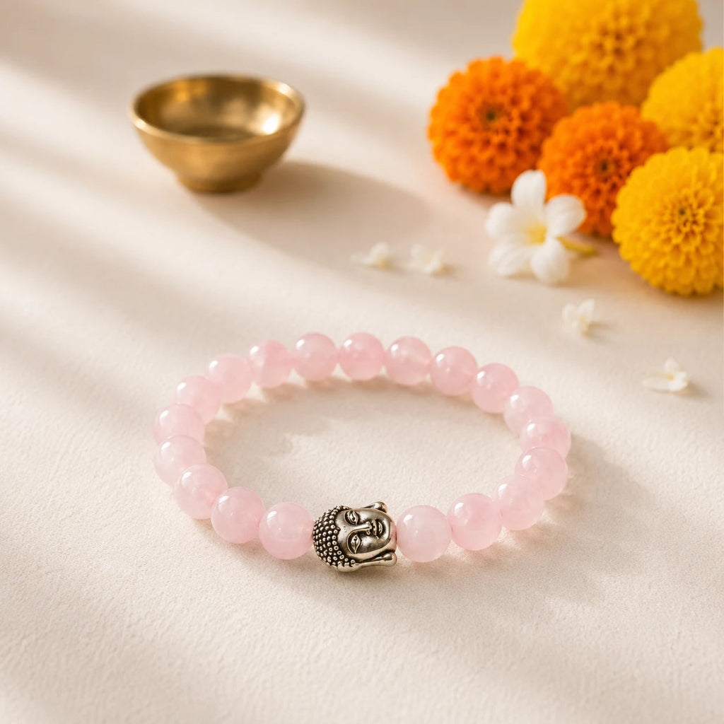 RoseQuartzBuddhaLoveBracelet4