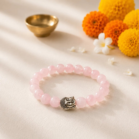 RoseQuartzBuddhaLoveBracelet4