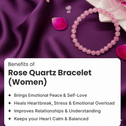 Rose Quartz Bracelet for Love & Healing 5