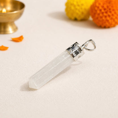 SelenitePencilPendant