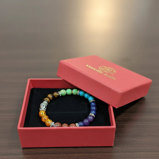 Seven Chakra Healing Bracelet