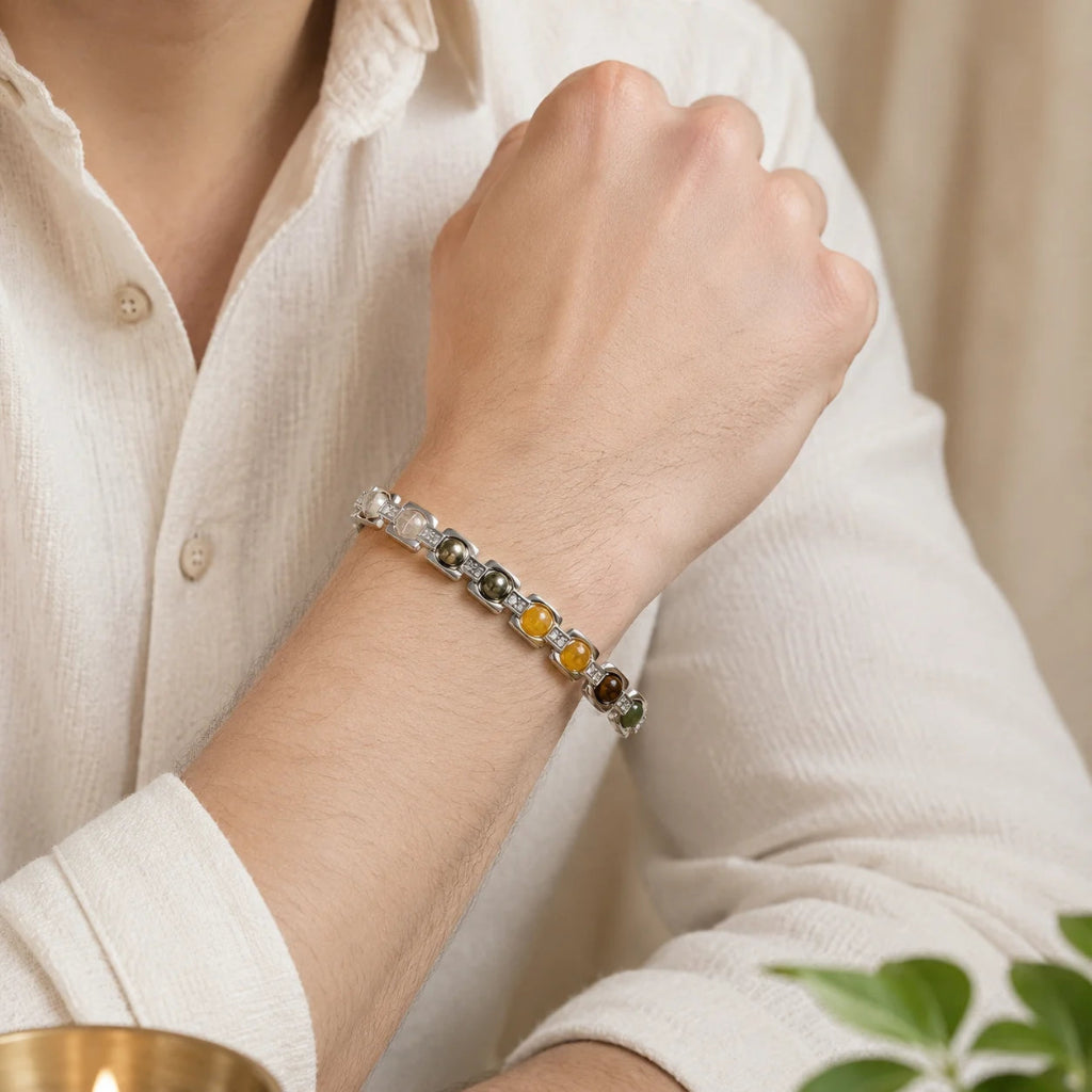 SilverMetalDhanYogBracelet1