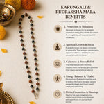 SilverPlatedRudraksha_KarungaliMala3