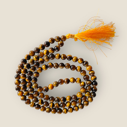 Tiger Eye Protective Necklace (6mm)
