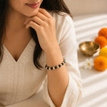TulsiBlackAgateProtectionBracelet2