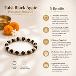 TulsiBlackAgateProtectionBracelet3