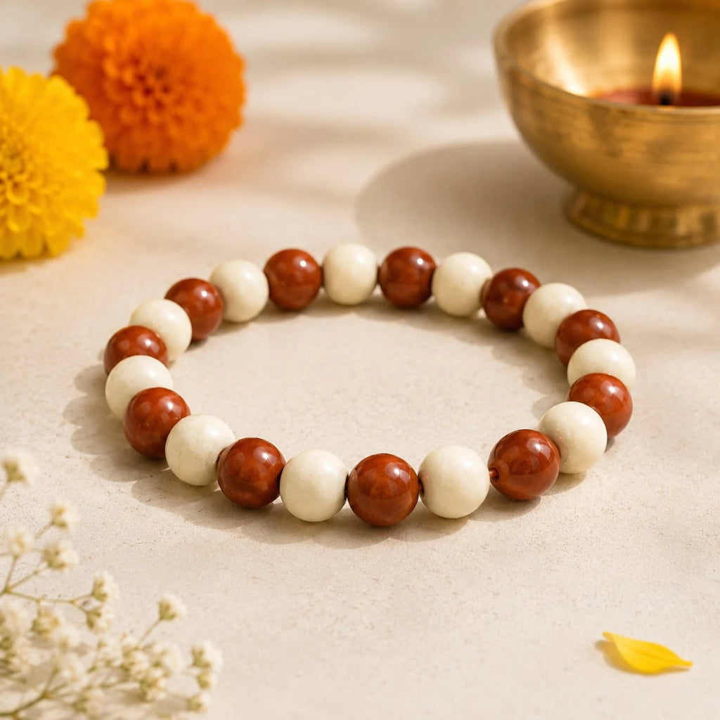 TulsiRedAgateBracelet1