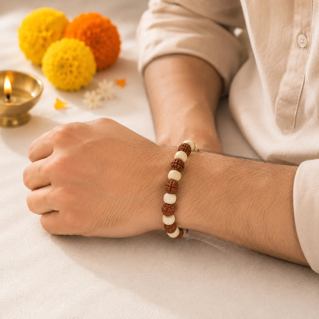 TulsiRudrakshaPowerBracelet3