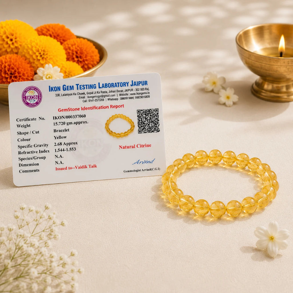 YellowCitrineBracelet