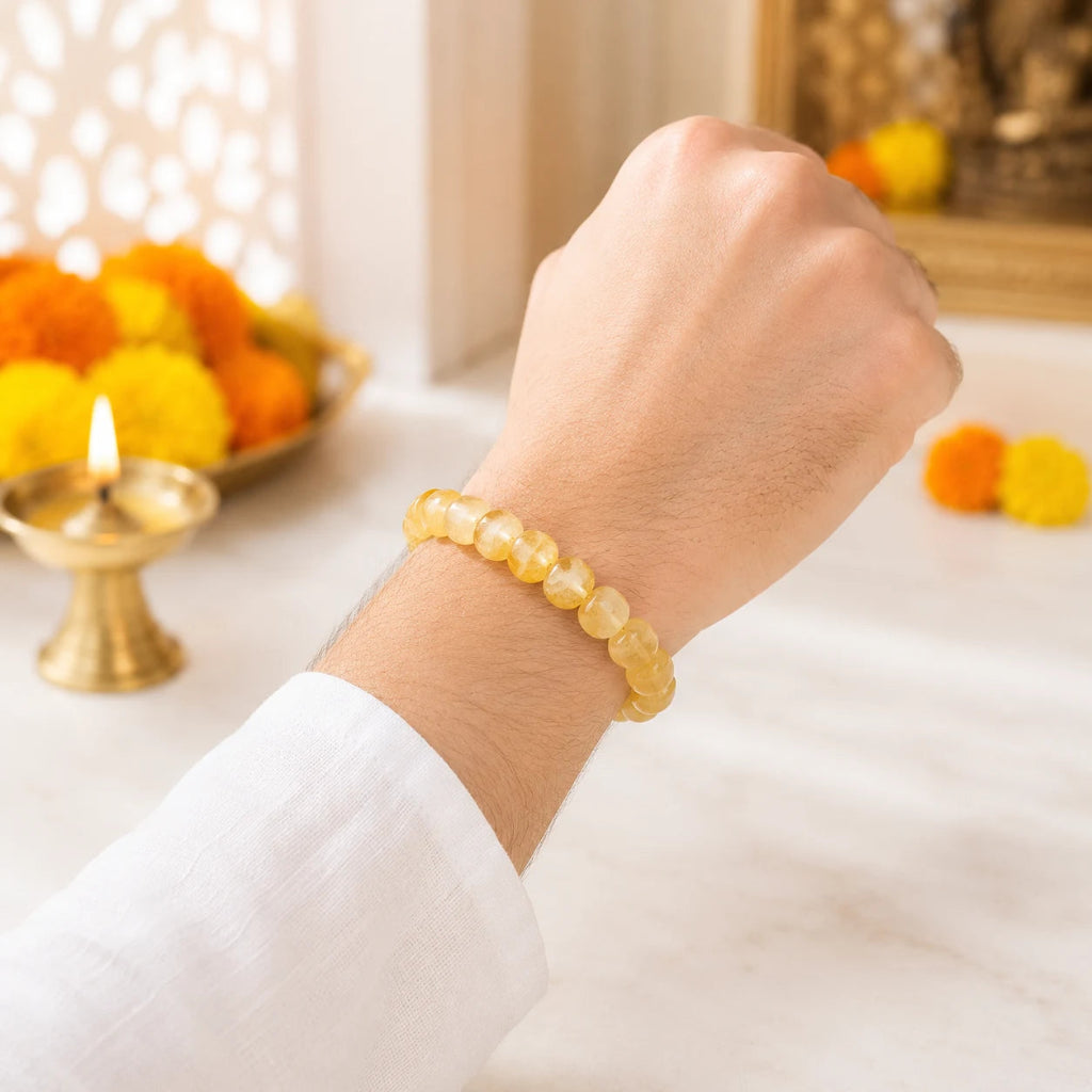 YellowCitrineUnisexBracelet1