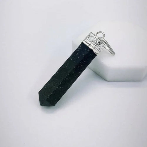 Black Tourmaline Energy Pendant