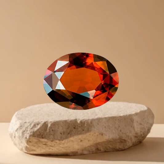 8 Ratti Hessonite (Gomed)