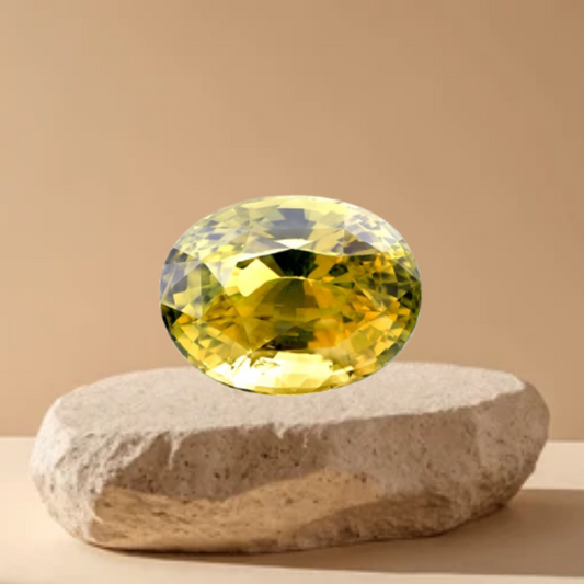 10 Ratti Yellow Citrine (Sunela)
