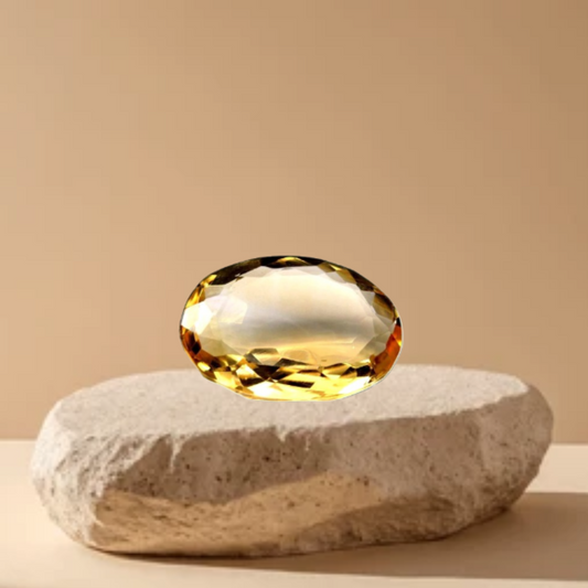 6 Ratti Yellow Citrine (Sunela)