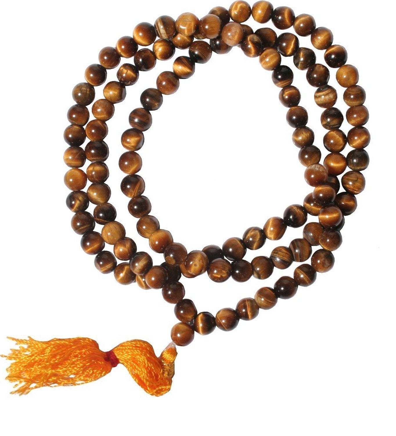 Tiger Eye Protective Necklace (8mm)
